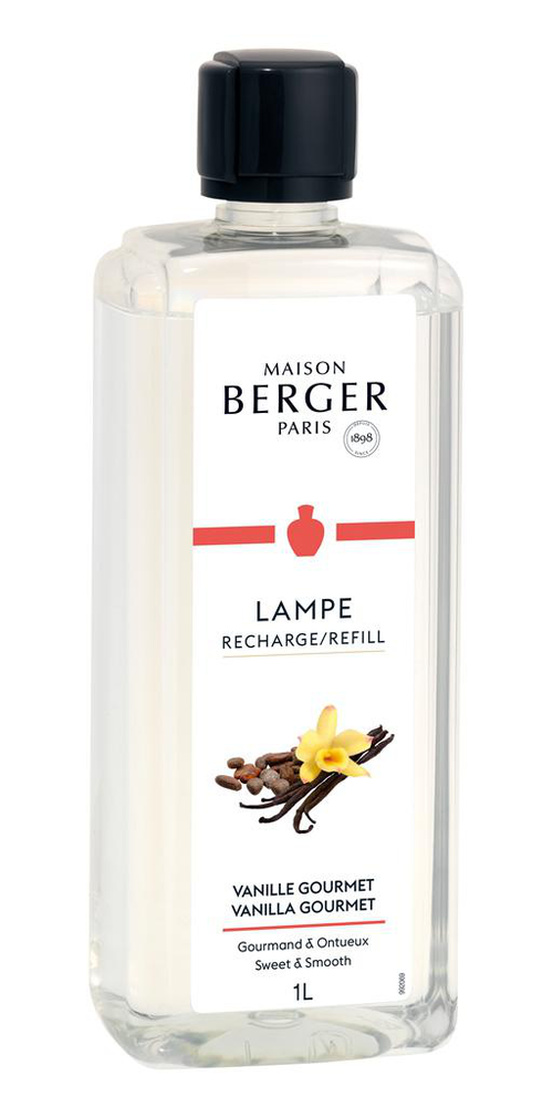 Visuel 1 du produit Parfum pour lampe Berger Vanille gourmet Maison Berger - 1000 ml