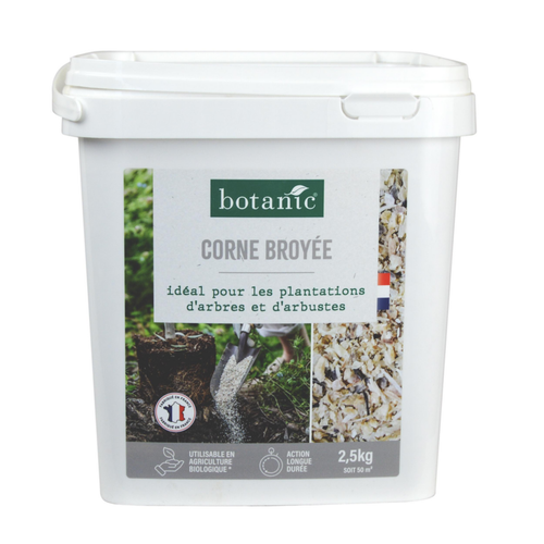 Visuel 1 du produit Corne broyée seau botanic® - 2,5 kg