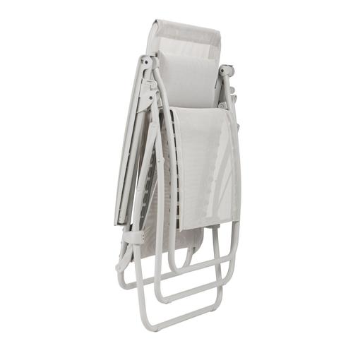 Visuel 2 du produit Fauteuil de relaxation de jardin relax R CLIP Batyline® coloris beige Lafuma - 68 x 88 x 115 cm