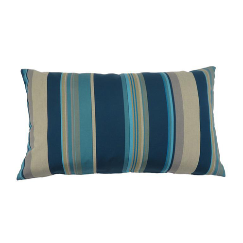 Visuel 1 du produit Coussin déco déhoussable en acrylique bleu Azureo - 60 x 40 x 15 cm