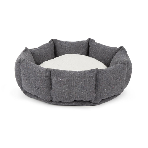 Visuel 1 du produit Corbeille pour chat en tissu gris anthracite Scruffs Eco Eden - 45 cm