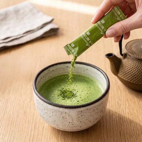 Visuel 5 du produit Thé vert matcha instantané bio Aromandise - les 20 sticks
