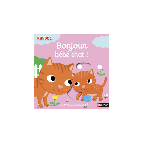 Visuel 1 du produit Le livre " Bonjour bebe chat " aux Éditions Nathan