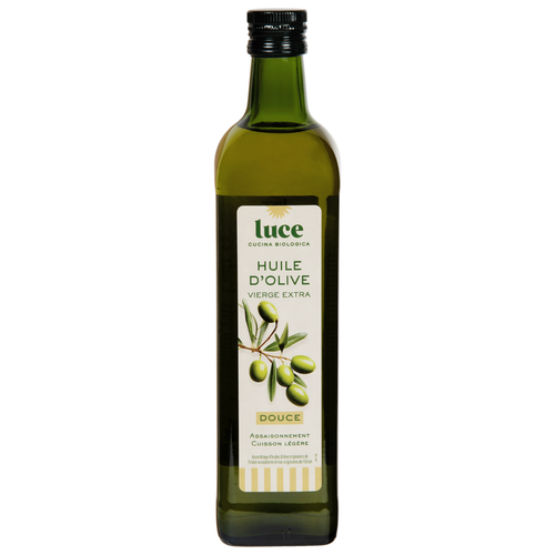 Visuel 1 du produit Huile d’olive extra vierge douce bio en bouteille de verre Luce - 75 cl
