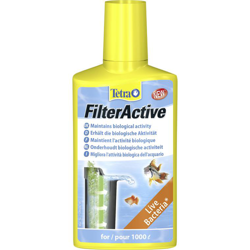 Visuel 1 du produit Bactéries FilterActive pour aquarium, action longue durée, TETRA - contenance 250ml