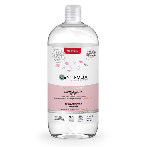 Visuel 1 du produit Eau micellaire gamme éclat de rose Centifolia - 500 ml