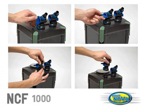 Visuel 3 du produit Filtre aquarium jusqu'à 300L - AQUA NOVA NCF-1000