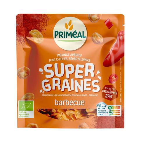 Visuel 1 du produit Mélange de graines bio barbecue Priméal Super Graines - 100 g