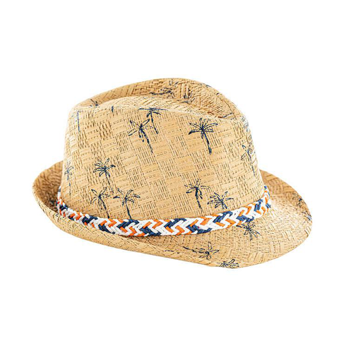 Visuel 1 du produit Chapeau de paille à motifs Instant Nature Manoa