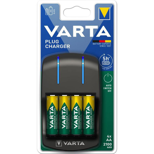 Visuel 1 du produit Chargeur de piles Varta + 4 piles AA