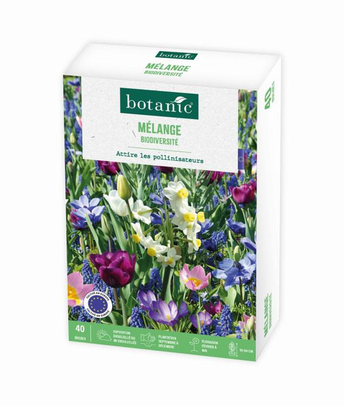 Visuel 1 du produit Mélange biodiversité botanic® - 40 bulbes
