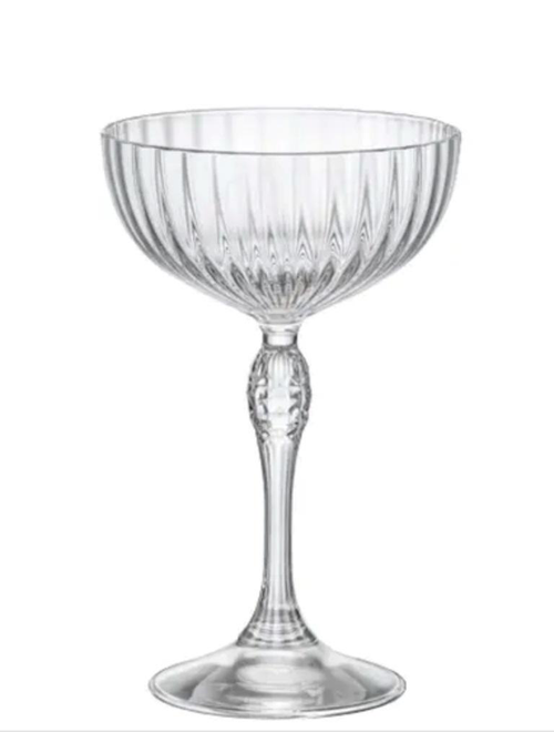 Visuel 1 du produit Coupe à champagne en verre transparent America - 23 cl
