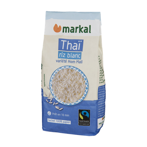 Visuel 1 du produit Riz thaï blanc bio Markal - 500 g