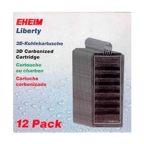 Visuel 3 du produit Cartouche de charbon Liberty 2040/2041/2042 - EHEIM - lot de 12 pièces