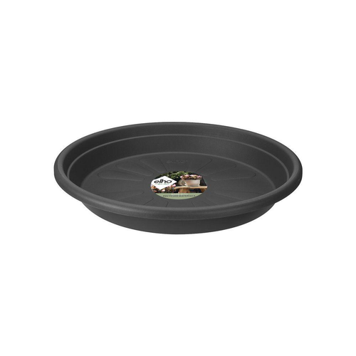 Visuel 1 du produit Soucoupe Ronde couleur anthracite - Ø 17x2.6 cm