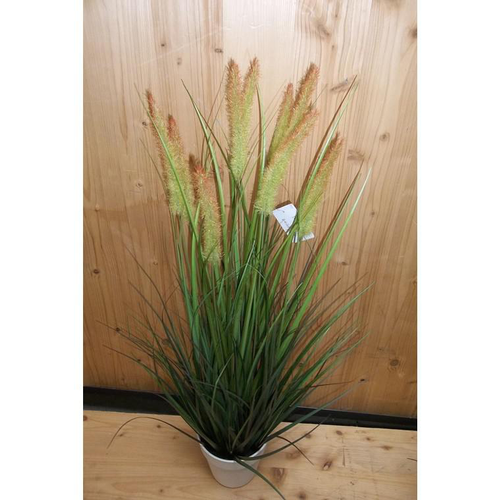 Visuel 1 du produit Roseaux artificiels en pot blanc H 85 cm x Ø 39,5 cm