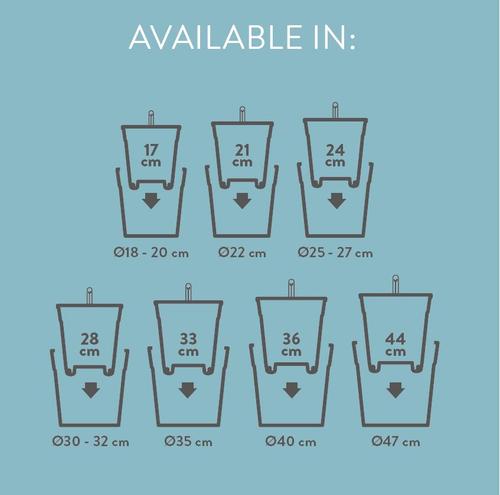 Visuel 3 du produit Self-watering insert d’arrosage automatique living noir Elho - 24 cm