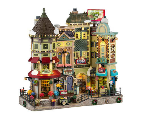 Visuel 1 du produit Façade lumineuse Lemax Caddington Village Jingle bell bazaar