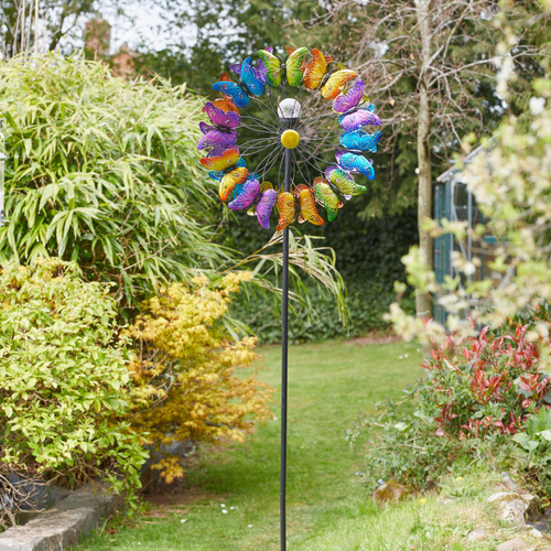 Visuel 2 du produit Eolienne solaire BeDazzled coloris multilcolore en métal Smartgarden - 214 x 58 x 26 cm