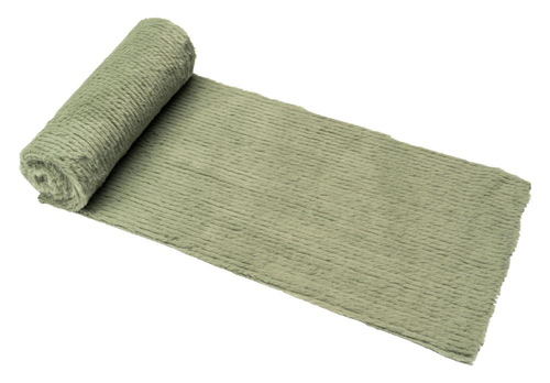 Visuel 1 du produit Chemin de table Fluffy Sauvage coloris vert en polyester - 300 x 300 cm