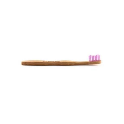 Visuel 1 du produit Brosse Ã  dents pour enfant en bambou coloris rose