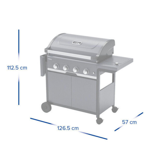 Visuel 4 du produit Barbecue à gaz Select 4 EXS Campingaz - 12 kW