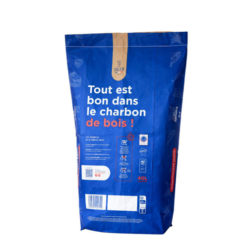 Visuel 3 du produit Charbon de bois français en gros morceaux Soler - 40 L