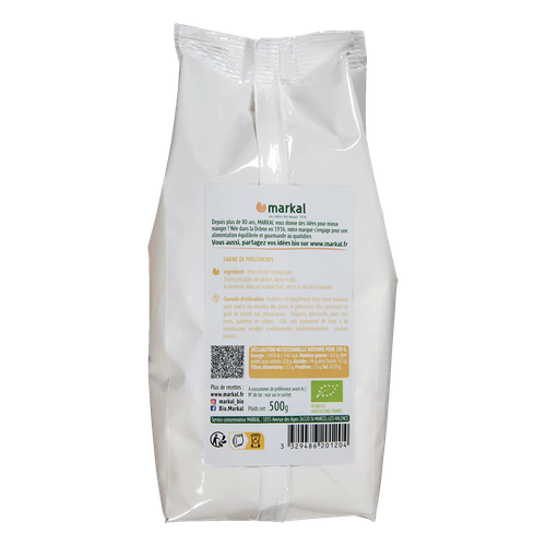 Visuel 2 du produit Farine de pois chiches bio - 500 g