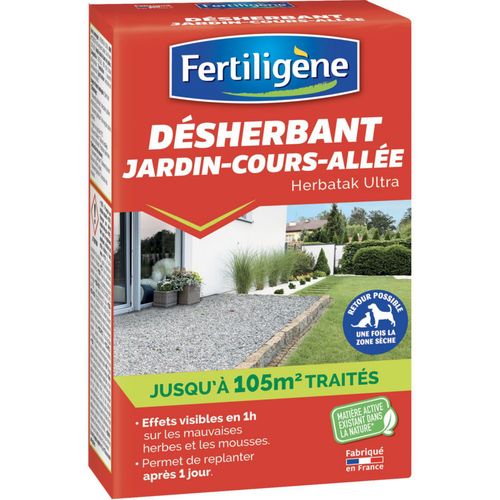 Visuel 1 du produit Désherbant pour jardins et cours Fertiligène - 250 ml