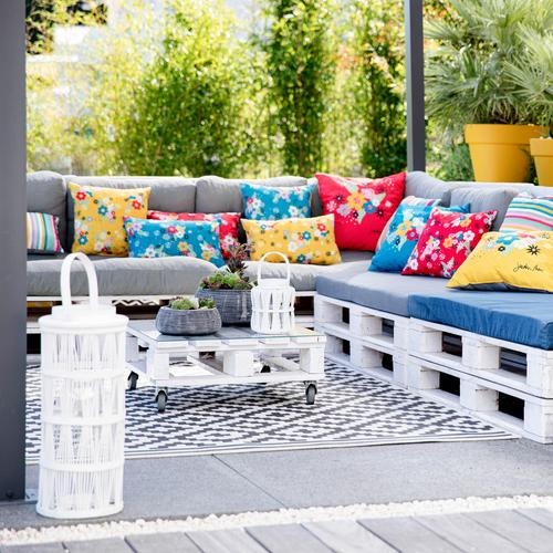 Visuel 3 du produit Tapis Kilimanjaro crème et noir