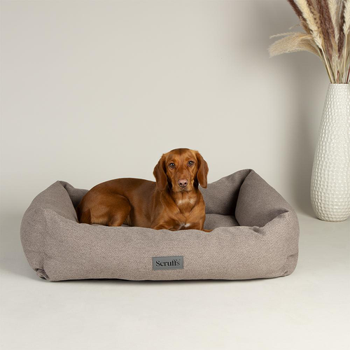 Visuel 4 du produit Couchage pour chien coloris gris corbeille Scruffs Ellen - Taille XL 90 x 70 x 18 cm