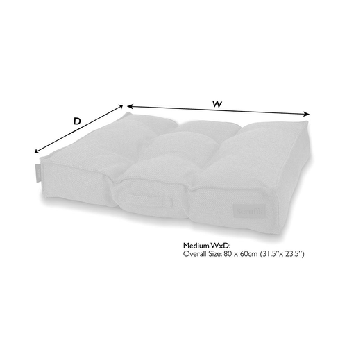 Visuel 6 du produit Couchage pour chien coloris vert coussin Scruffs Seattle - Taille M 80 x 60 x 14 cm