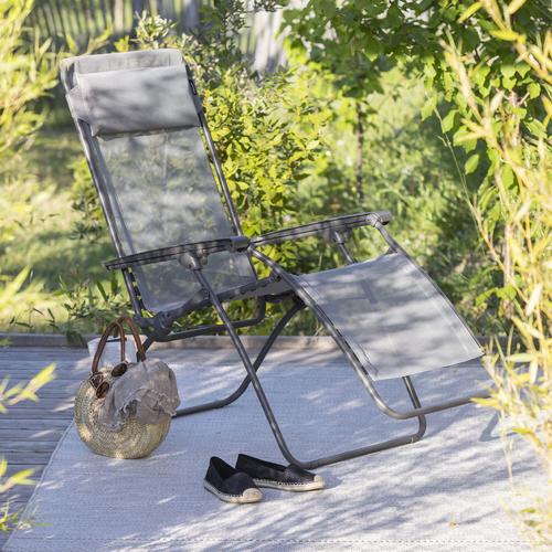 Visuel 5 du produit Fauteuil Relax R clip Colorblock Batyline® Terre tube Lafuma Mobilier - 68 x 88 x 115 cm