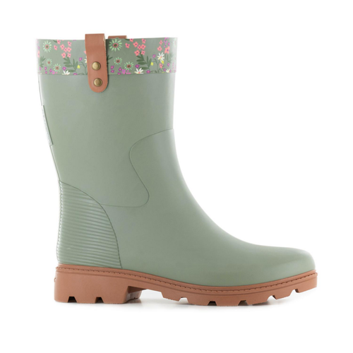 Visuel 1 du produit Demi-botte de jardin Adelia Blackfox coloris vert