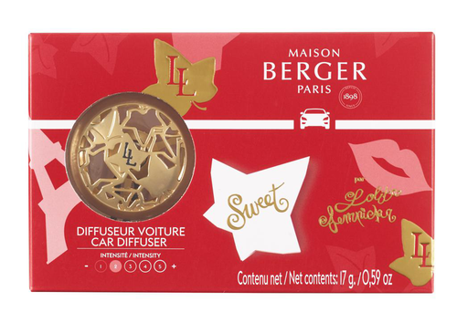 Visuel 1 du produit Diffuseur voiture Maison Berger Lolita Lempicka Sweet - 2,5 x 4,4 cm