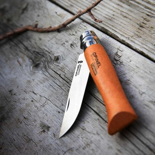 Visuel 2 du produit Couteau Bricolage et artisanat coloris naturel n°8 Opinel