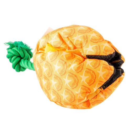Visuel 2 du produit Jouet pour chien coloris jaune distributeur à friandises Duvoplus Ananas - 37 x 37 x 26 cm
