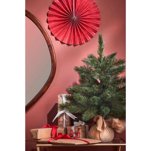 Visuel 5 du produit Sapin de Noël artificiel coloris vert Frosted - 60 cm