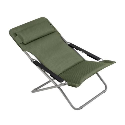 Visuel 1 du produit Transabed BeComfortÂ® Olive tube Titane Lafuma Mobilier - 66,5 x 93 x 88 cm