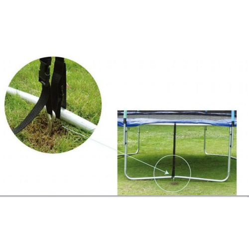 Visuel 4 du produit Kit de scellements 4 piquets pour trampolines Trigano