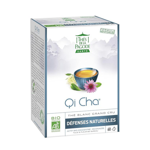 Visuel 1 du produit Thé blanc Qi Cha bio - 60 sachets