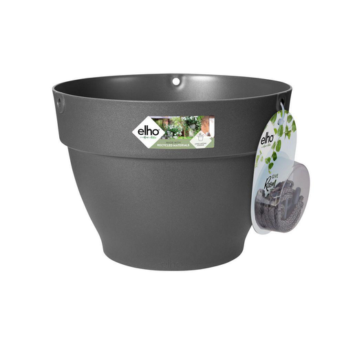 Visuel 1 du produit Suspension en plastique gris anthracite Elho Vibia Campana - ø 26 cm