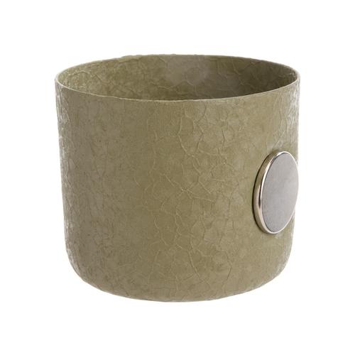 Visuel 1 du produit Cache-pot vert aimanté Baby - Ø 7,5 x H 6,5 cm