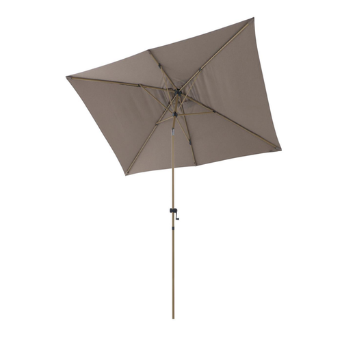 Visuel 1 du produit Parasol rectangulaire à manivelle en aluminium - 200 x 300 cm