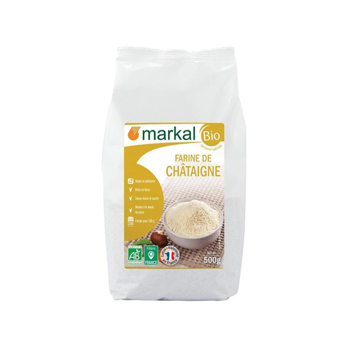 Visuel 1 du produit Farinede châtaigne - 500 g