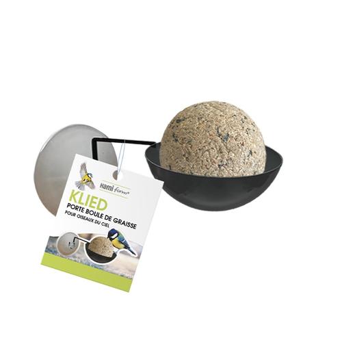Visuel 1 du produit Mangeoire ventouse et métal pour graisse ou graines Hamiform Klied