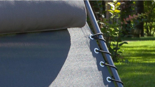Visuel 3 du produit Fauteuil relax basculant, graphite et bleu, PROLOISIRS NEO