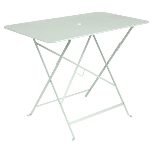 Visuel 1 du produit Table pliante Bistro coloris vert en acier Fermob - 97 x 157 x 74 cm