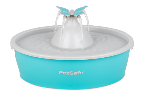 Visuel 1 du produit Fontaine Drinkwell Papillon coloris bleu - 1,5 L