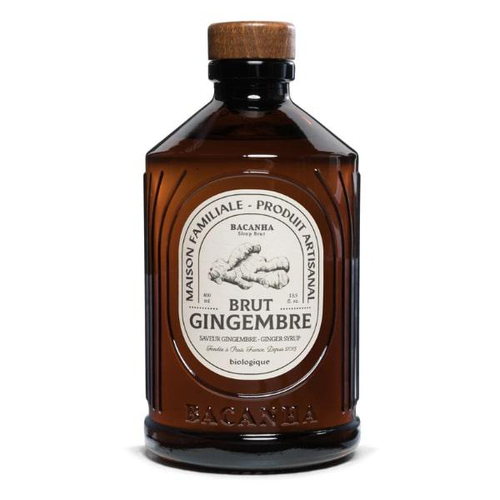 Visuel 1 du produit Sirop de gingembre brut bio Bacanha - 400 ml
